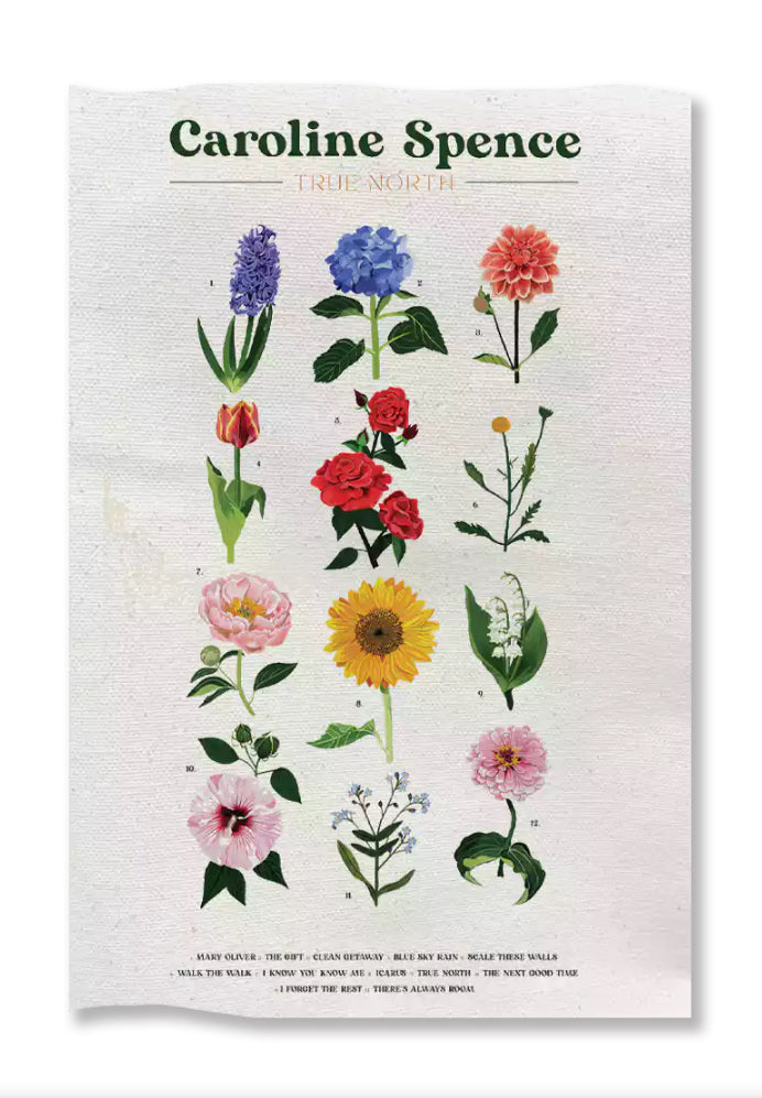 True North Botanical Tea Towel