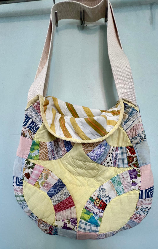 Salvaged Quilt Tote